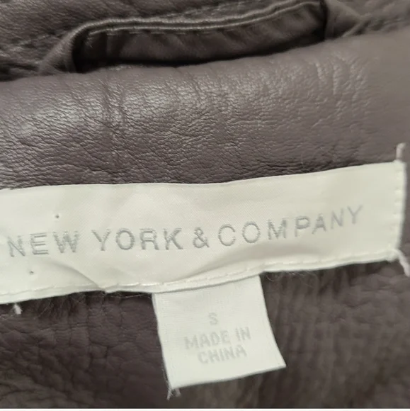 Gray Moto Jacket size Small